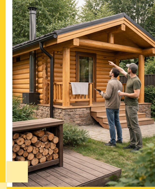 Бани для дачи под ключ в Прокопьевске от 258425 р. | ЭриданПрк