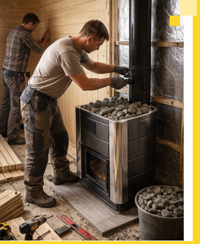 Проектирование и строительство парилок для бани в Прокопьевске под ключ