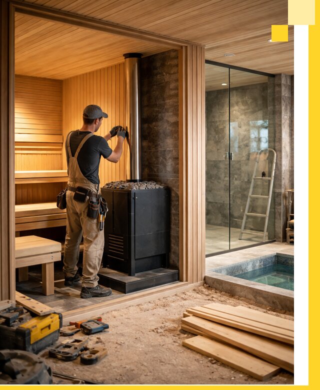 Полное строительство банных комплексов под ключ в Прокопьевске