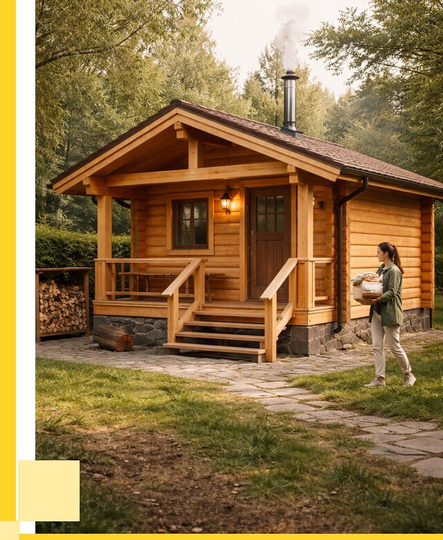 Купить баню под ключ в Прокопьевске от 671905 р. | ЭриданПрк