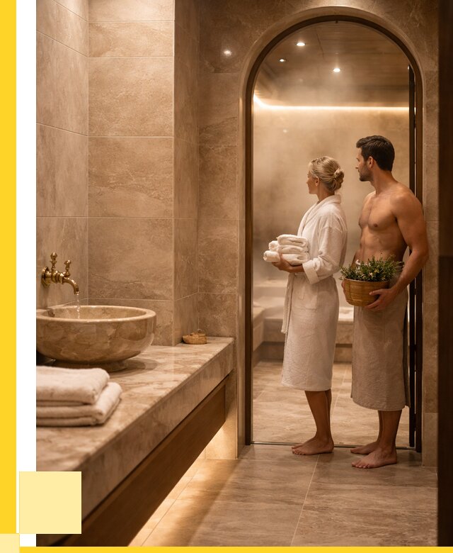 Проект и монтаж сауны и хамама в Прокопьевске от 361795 р., ЭриданПрк