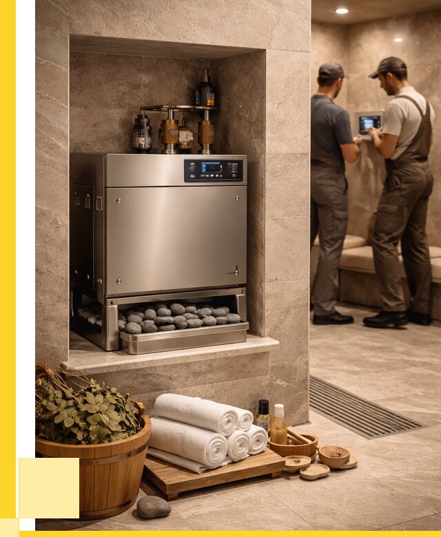 Парогенераторы для хамама в Прокопьевске от 77528 р. | ЭриданПрк