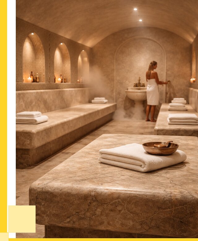 Лежаки для хамама в Прокопьевске под ключ от 36180 р. | ЭриданПрк