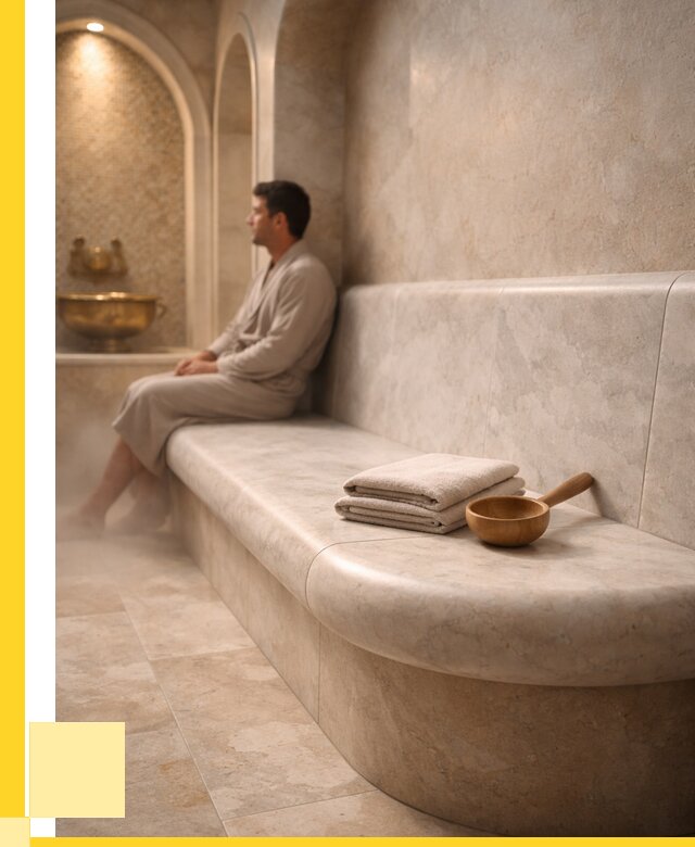 Сиденья для хамама в Прокопьевске под ключ от 12404 р. | ЭриданПрк