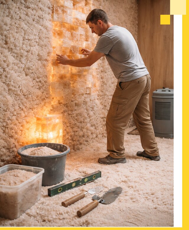 Проектирование и монтаж соляных комнат в Прокопьевске под ключ