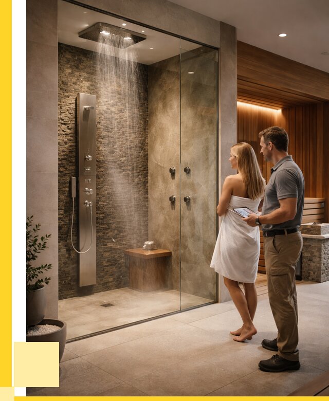 Купить душ впечатлений для дома в Прокопьевске от 87865 р. | ЭриданПрк