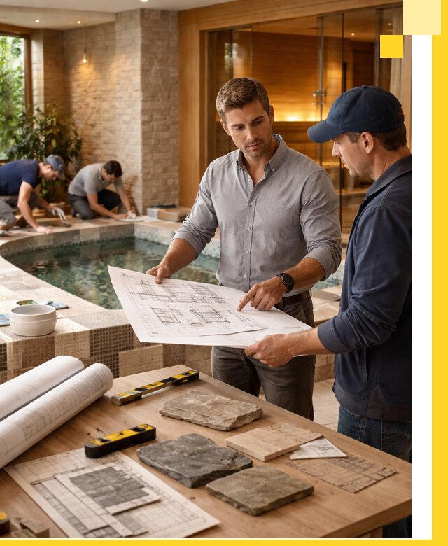 Проектирование SPA зон под ключ в Прокопьевске с инженерией